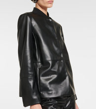 'S Max Mara Festoso faux leather jacket