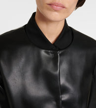 'S Max Mara Festoso faux leather jacket