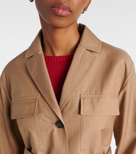 'S Max Mara Giulia technical cotton-blend twill jacket