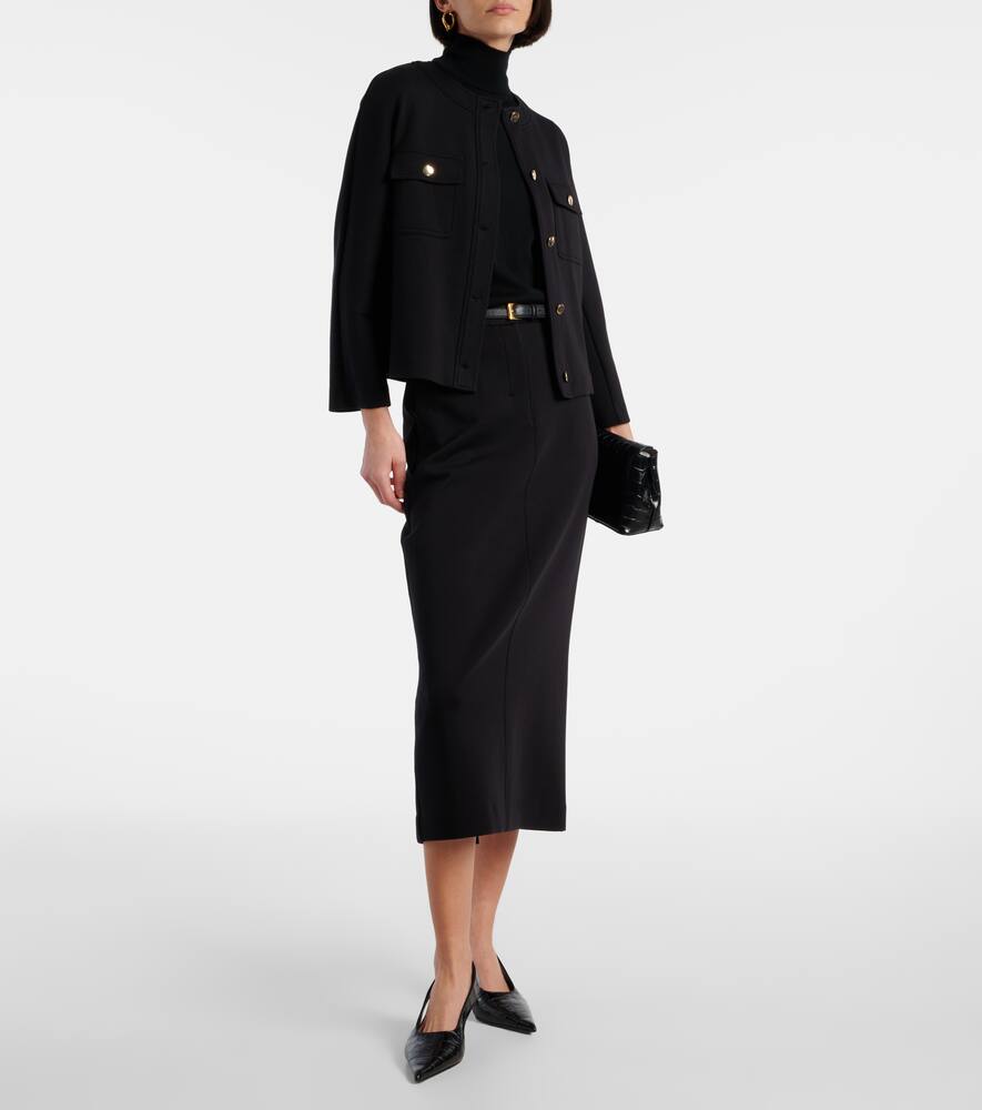 'S Max Mara Gradara cotton-blend blazer