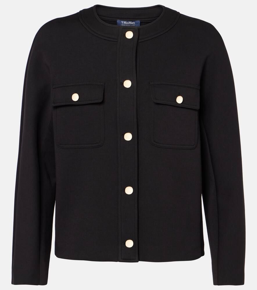 'S Max Mara Gradara cotton-blend blazer