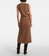 'S Max Mara Just ribbed-knit wool and cashmere midi skirt