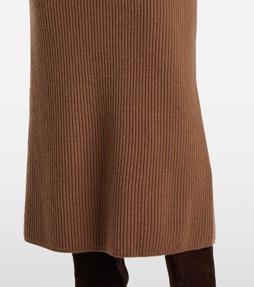 'S Max Mara Just ribbed-knit wool and cashmere midi skirt