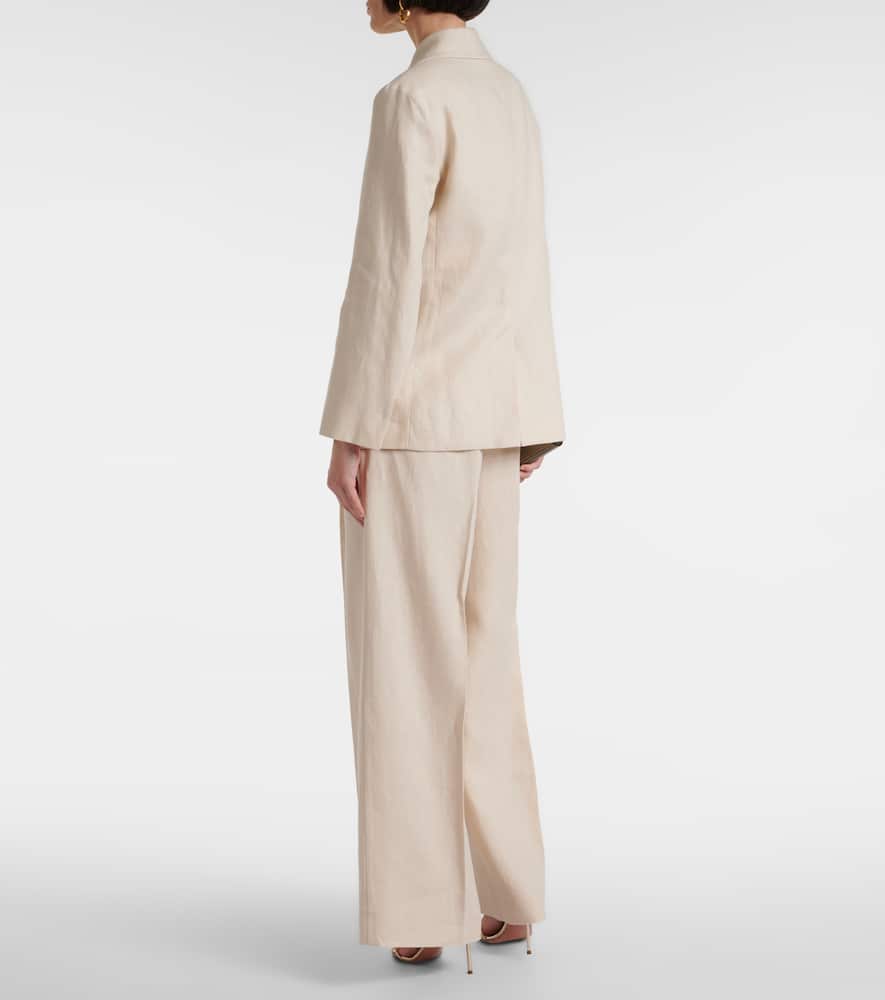 'S Max Mara Laura double-breasted linen blazer