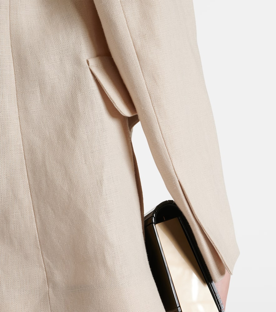 'S Max Mara Laura double-breasted linen blazer