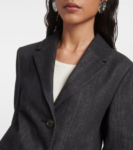 'S Max Mara Murano chambray blazer