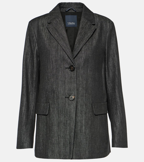 'S Max Mara Murano chambray blazer