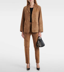'S Max Mara Primula suede blazer