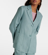 'S Max Mara Socrates single-breasted linen blazer