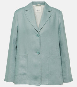 'S Max Mara Socrates single-breasted linen blazer