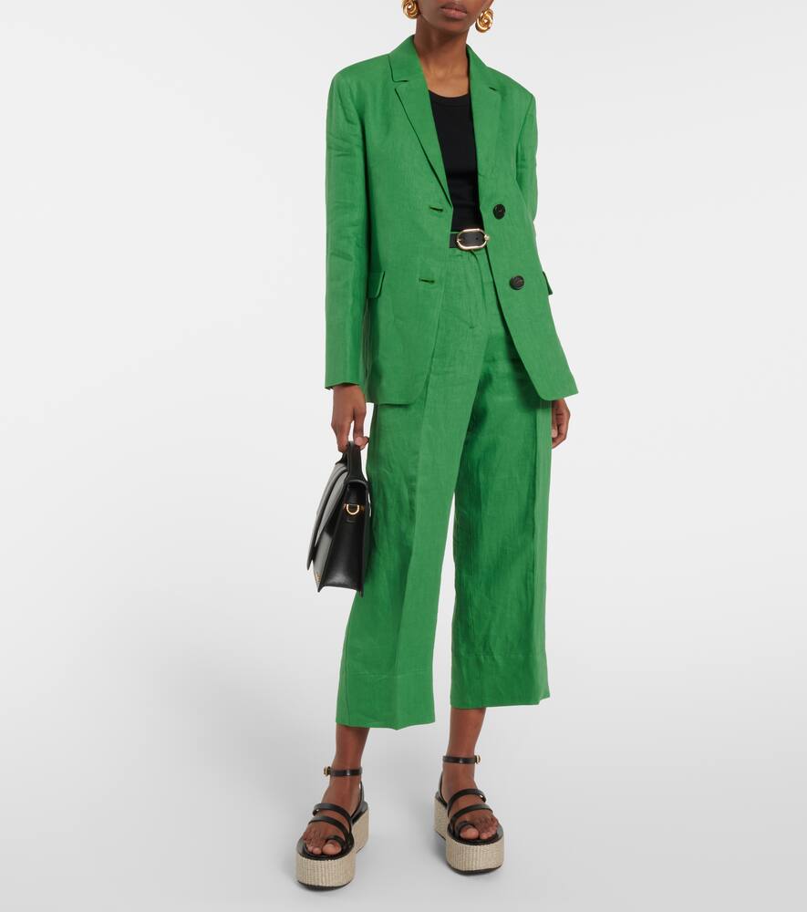 'S Max Mara Sofia single-breasted linen blazer