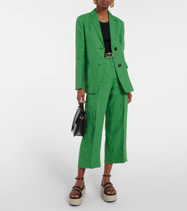 'S Max Mara Sofia single-breasted linen blazer