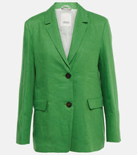 'S Max Mara Sofia single-breasted linen blazer