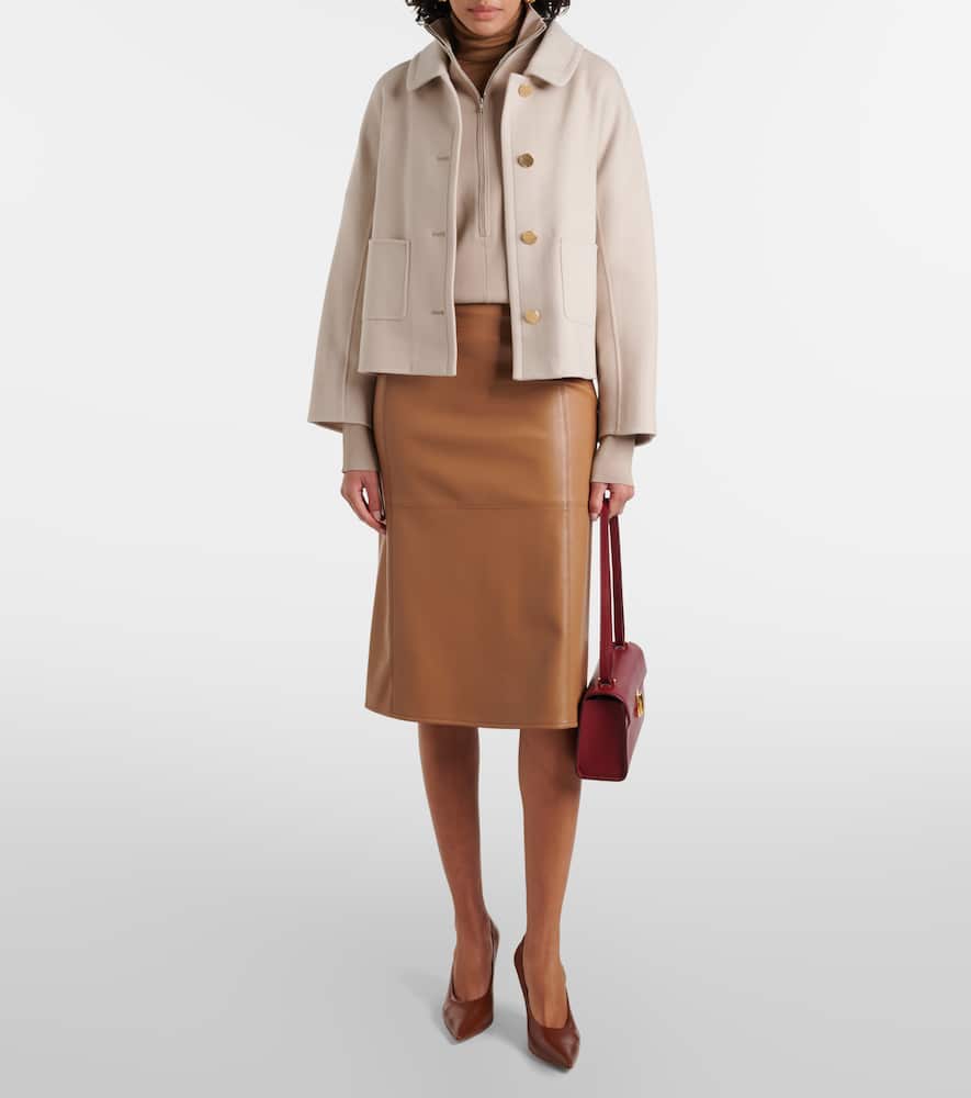 'S Max Mara Sogno double-breasted virgin wool jacket