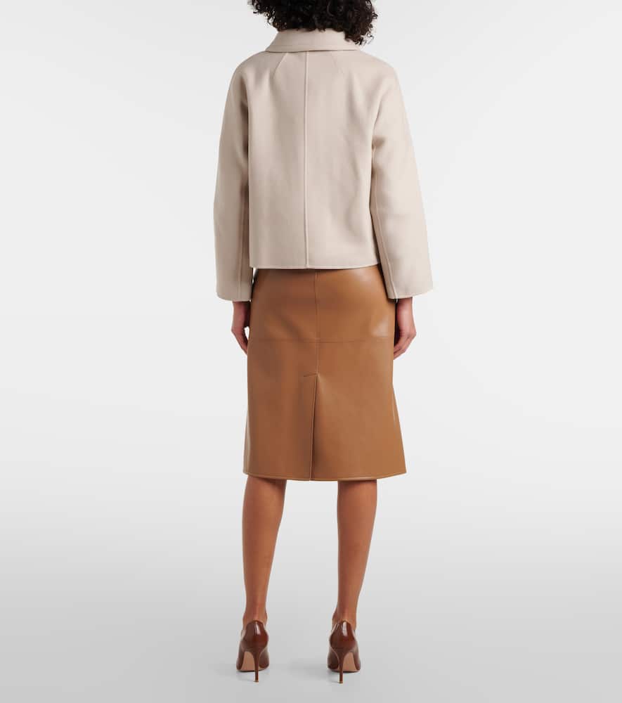 'S Max Mara Sogno double-breasted virgin wool jacket
