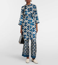 'S Max Mara Timek printed silk jacket