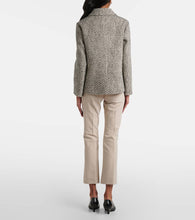 'S Max Mara Wool and cotton-blend jacket
