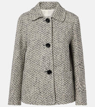 'S Max Mara Wool and cotton-blend jacket