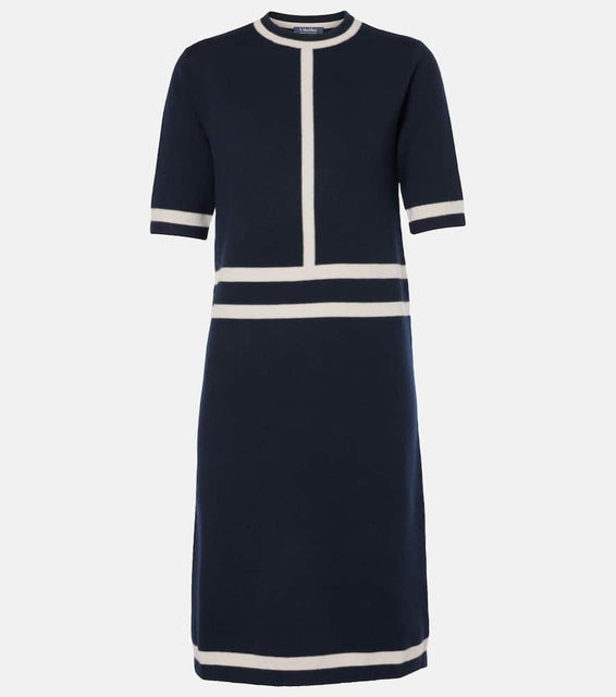 'S Max Mara Wool-blend midi dress