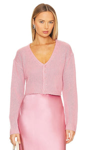 SABLYN Bianco Cardigan in Pink - SABLYN Cardigan Bianco en Rose - SABLYN Bianco 粉色开衫 - SABLYN Bianco Cardigan in Rosa - SABLYN Bianco 카디건 핑크색 - Cardigan SABLYN Bianco in rosa