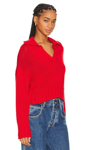 SABLYN Julie Sweater in Red
