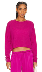 SABLYN Lance Sweater in Fuchsia - Pull SABLYN Lance en Fuchsia - SABLYN Lance 紫红色毛衣 - SABLYN Lance Pullover in Fuchsia - SABLYN 랜스 스웨터 - Maglia SABLYN Lance in Fucsia