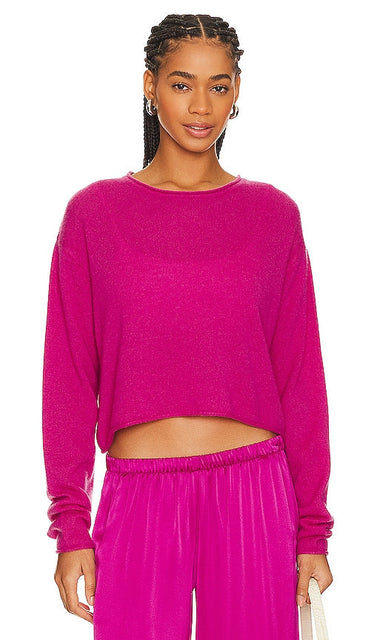 SABLYN Lance Sweater in Fuchsia - Pull SABLYN Lance en Fuchsia - SABLYN Lance 紫红色毛衣 - SABLYN Lance Pullover in Fuchsia - SABLYN 랜스 스웨터 - Maglia SABLYN Lance in Fucsia