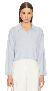 SABLYN Sycamore Sweater in Baby Blue - Pull SABLYN Sycamore en bleu bébé - SABLYN 淡蓝色 Sycamore 毛衣 - SABLYN Sycamore Pullover in Babyblau - SABLYN 시카모어 스웨터베이비 블루 색상 - Maglione in sicomoro SABLYN in celeste