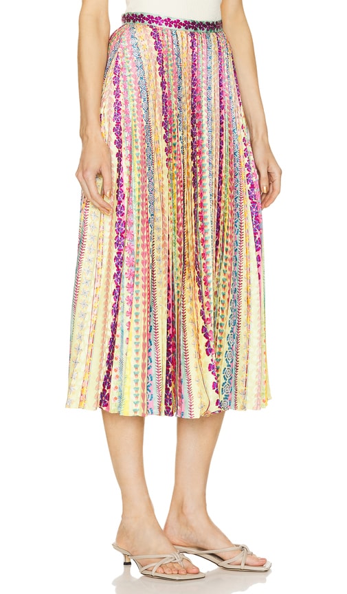 SALONI Kim Skirt in Yellow