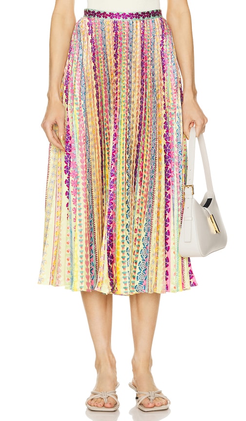 SALONI Kim Skirt in Yellow - SALONI Jupe Kim en Jaune - SALONI Kim 黄色裙子 - SALONI Kim Rock in Gelb - SALONI Kim 스커트 in 옐로우 - SALONI Gonna Kim in giallo