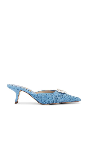 Sam Edelman Brit Orchid in Blue | Royal Sky Blue Pump Heels for Women