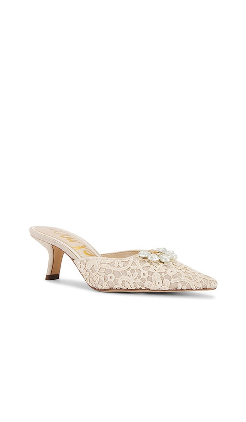 Sam Edelman Brit Orchid Mule in Ivory