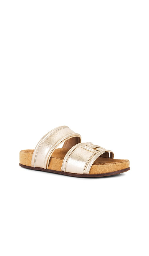 Sam Edelman Rowan Slide in Metallic Gold