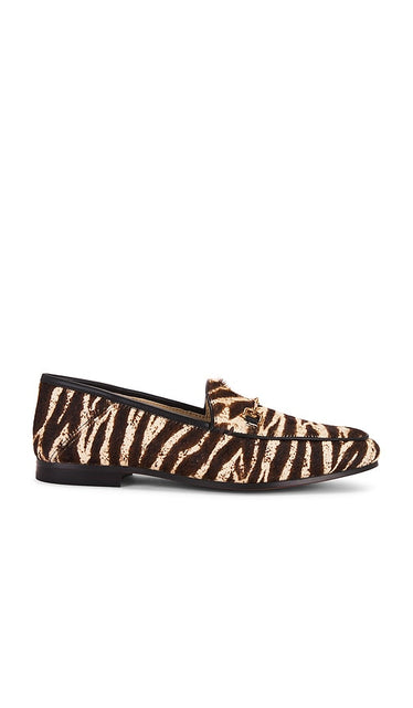 Sam Edelman Loraine Loafer in Brown,Cream | Black & White Loafers & Oxfords Flats for Women