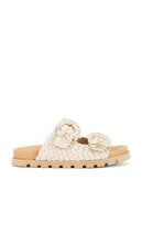 Sam Edelman Tiffanie Sandal in Ivory | Modern Ivory Slides for Women