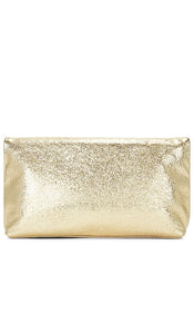 Studio Amelia Pillow Clutch in Metallic Gold