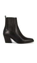 SAMSOE SAMSOE Sophia Low Boots in Black | Black Black Boots for Women