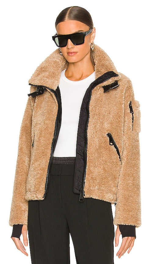 SAM. Sherpa Denver Jacket in Tan
