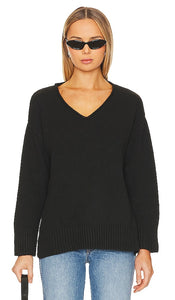 Sanctuary Casual Cozy Sweater in Black - Pull décontracté et confortable Sanctuary en noir - Sanctuary 休闲舒适黑色毛衣 - Lässiger, gemütlicher Pullover von Sanctuary in Schwarz - Sanctuary 캐주얼 코지 스웨터블랙 색상 - Maglione casual e accogliente Sanctuary in nero