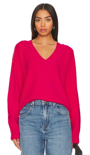 Sanctuary Easy Breezy Sweater in Fuchsia - Pull Sanctuary Easy Breezy en fuchsia - Sanctuary Easy Breezy 紫红色毛衣 - Sanctuary Easy Breezy Pullover in Fuchsia - Sanctuary 이지 브리지 스웨터 - Maglione Sanctuary Easy Breezy in fucsia