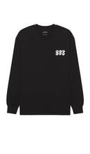 SATURDAYS NYC Collage Stack Tee in Black