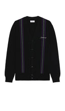 SATURDAYS NYC Michael High Guage Knit Cardigan in Black - SAMEDIS NYC Michael - Cardigan en maille de calibre élevé - Noir - SATURDAYS NYC Michael 高规格黑色针织开衫 - SATURDAYS NYC Michael High Guage Strickcardigan in Schwarz - SATURDAYS NYC Michael High Guage 니트 카디건블랙 색상 - Cardigan in maglia Michael High Gauge di SATURDAYS NYC in nero