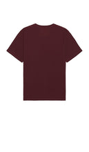 SATURDAYS NYC Miller Standard Tee in Burgundy