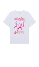 SATURDAYS NYC Movement Standard Tee in White - T-shirt standard SATURDAYS NYC Movement en blanc - SATURDAYS NYC Movement 标准白色 T 恤 - SATURDAYS NYC Movement Standard T-Shirt in Weiß - SATURDAYS NYC Movement 스탠다드 티셔츠 화이트 색상 - T-shirt standard del movimento SATURDAYS NYC in bianco