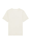 SATURDAYS NYC Reverse Nyc Division Standard Short Sleeve Tee in Taupe