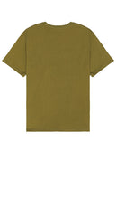 SATURDAYS NYC Signature Logo Short Sleeve Tee in Olive