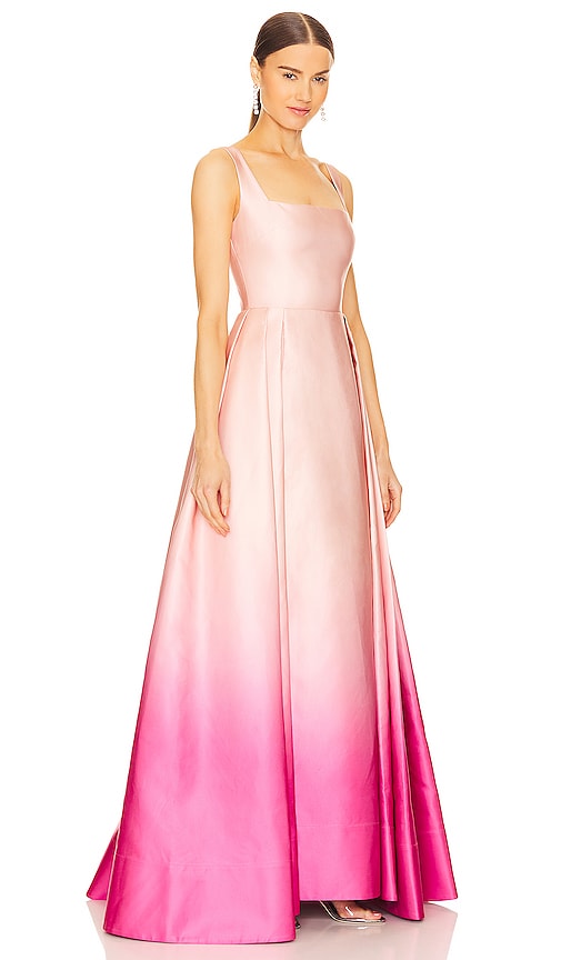 SAU LEE Bella Gown in Pink