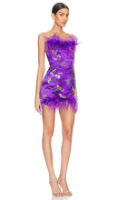 SAU LEE Jayde Dress in Purple