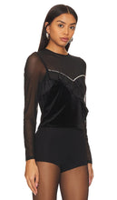 SAYLOR Dascha Top in Black