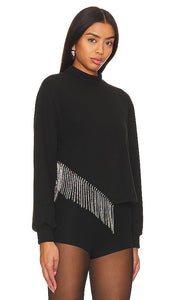 SAYLOR Evita Top in Black